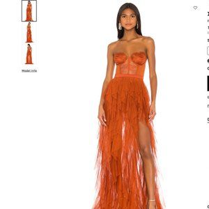 For Love and Lemons X Revolve Bustier Gown